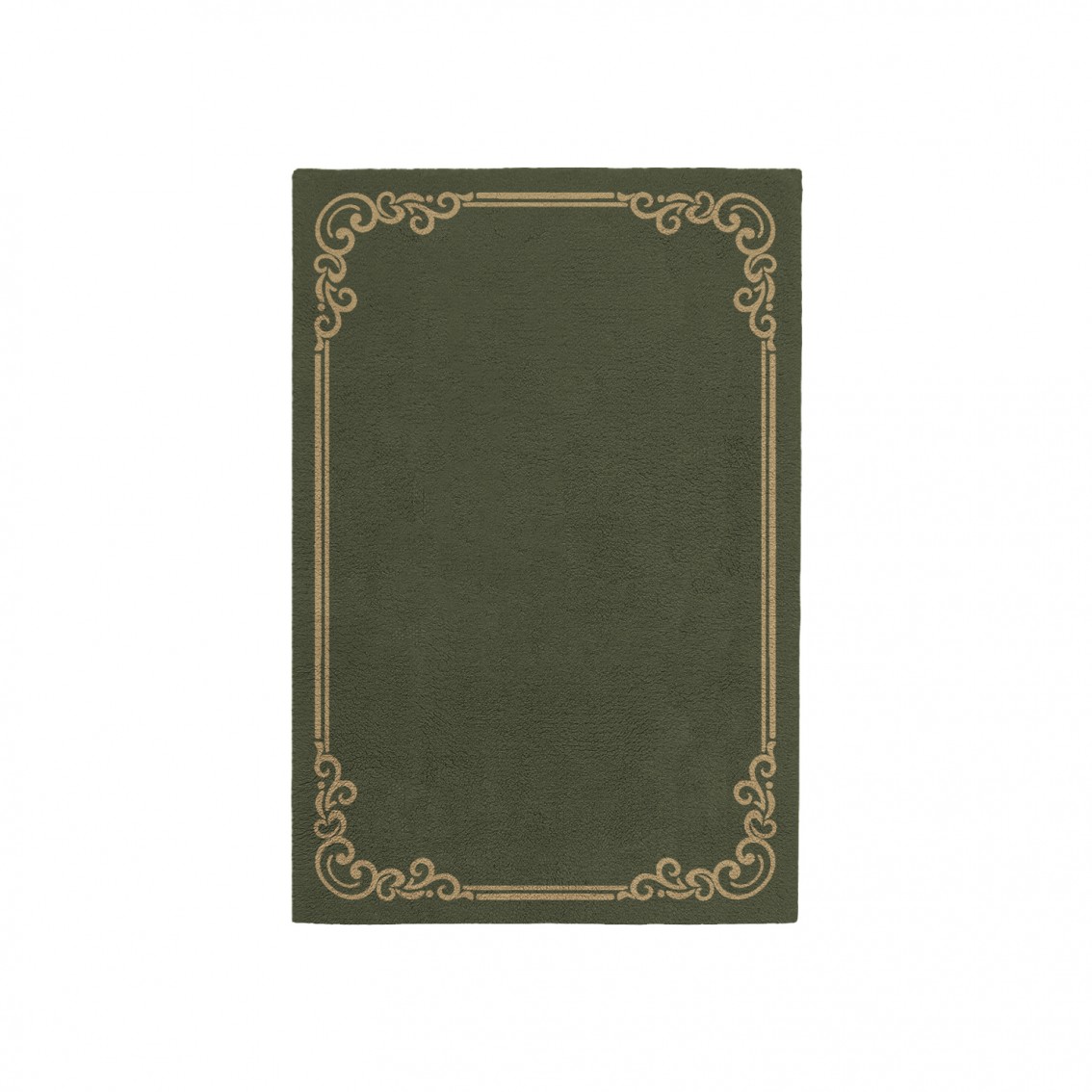 OPULENT EARTH GREEN AREA RUG OPULENT EARTH GREEN AREA RUG