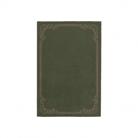 OPULENT EARTH GREEN AREA RUG OPULENT EARTH GREEN AREA RUG