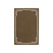 OPULENT EARTH BROWN AREA RUG
