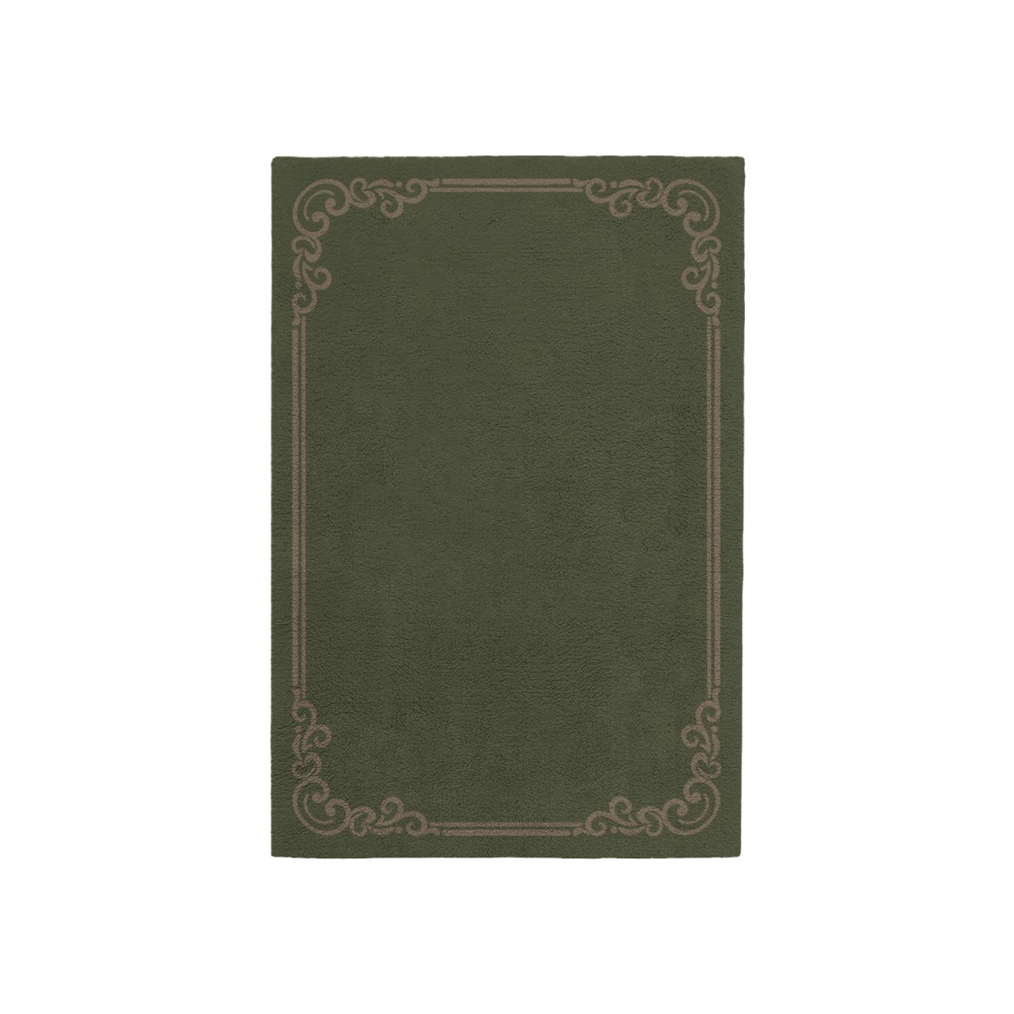 OPULENT EARTH GREEN AREA RUG OPULENT EARTH GREEN AREA RUG