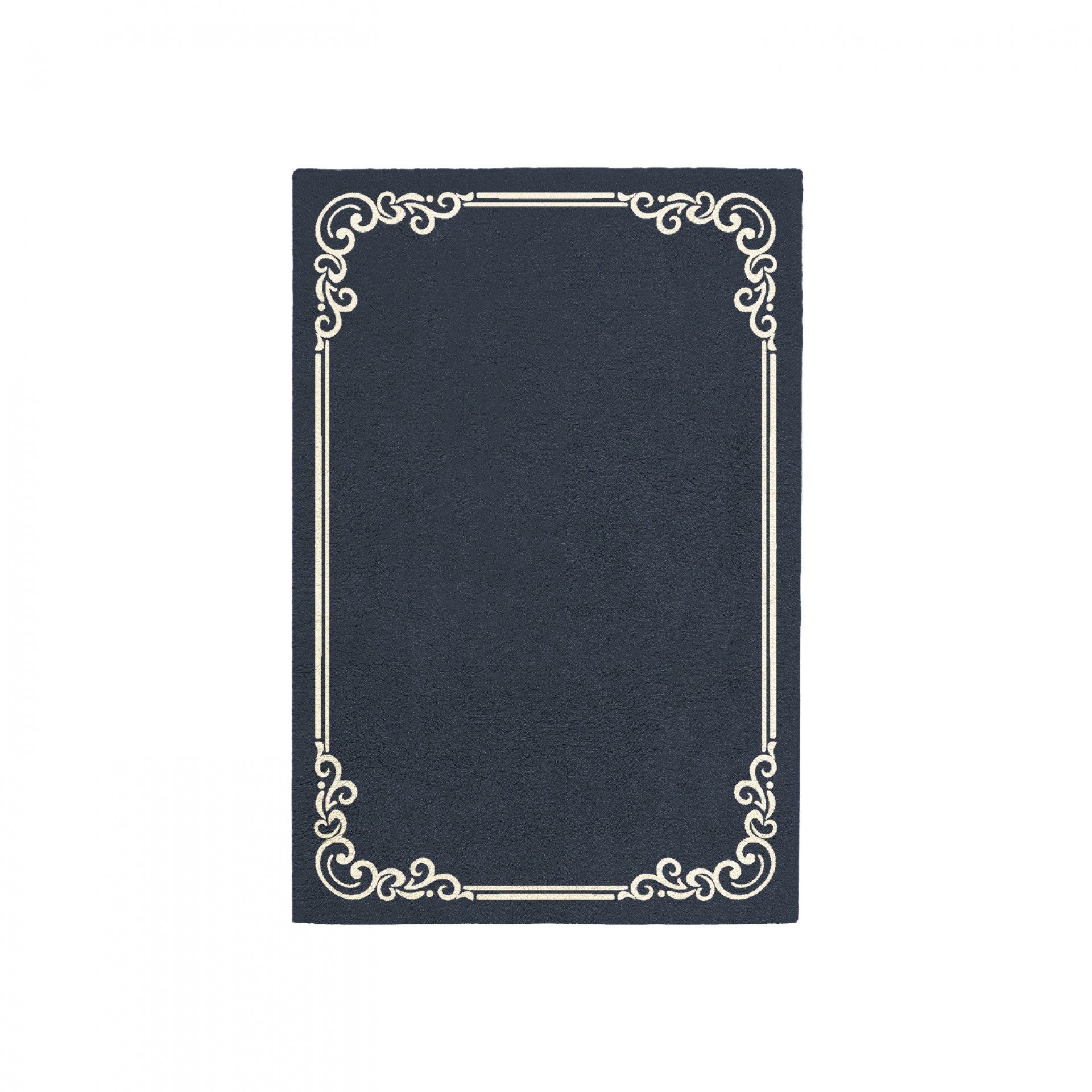 OPULENT SLATE BLUE AREA RUG