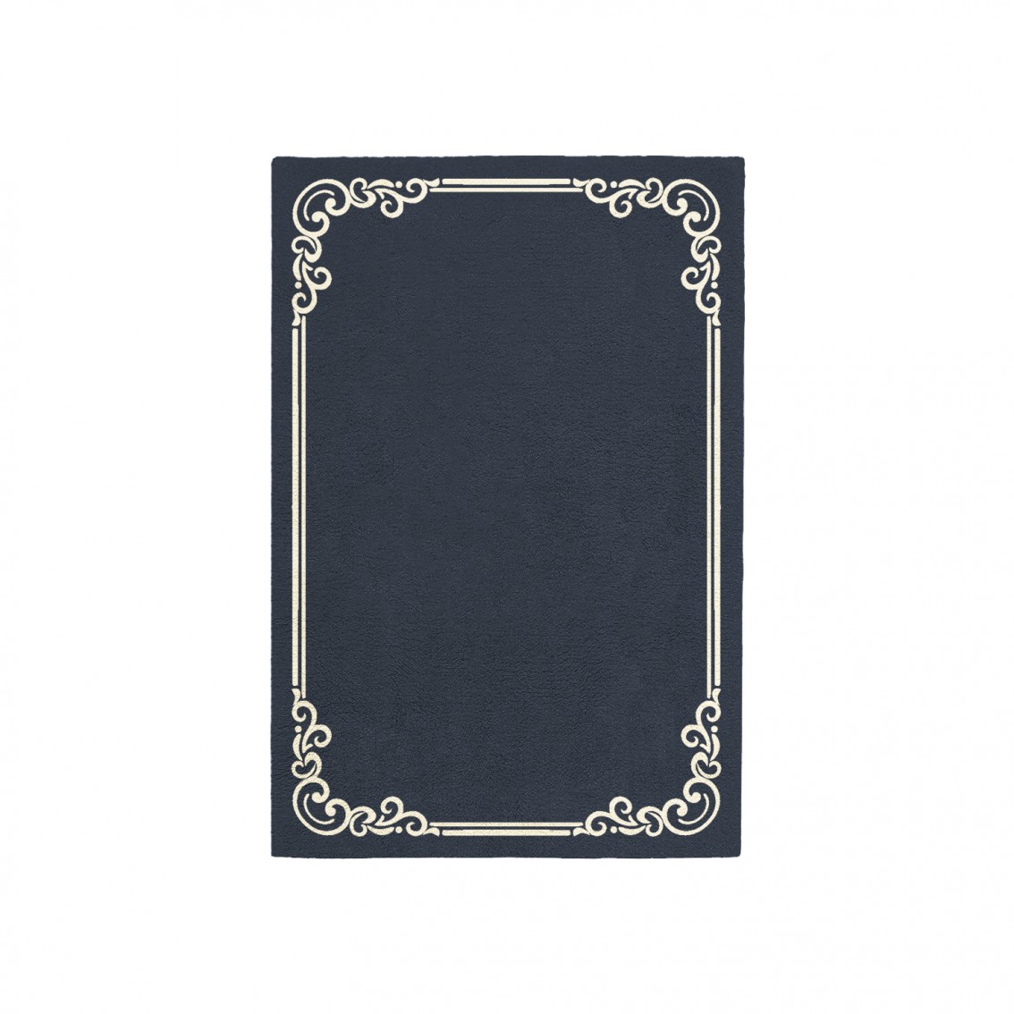 OPULENT SLATE BLUE AREA RUG