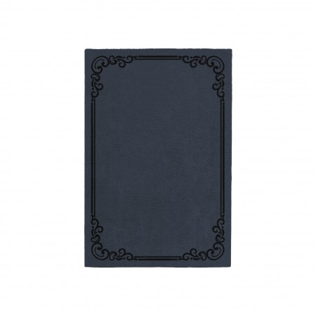 OPULENT SLATE BLUE AREA RUG