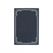 OPULENT SLATE BLUE AREA RUG
