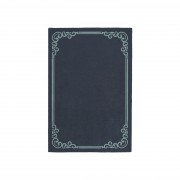 OPULENT SLATE BLUE AREA RUG
