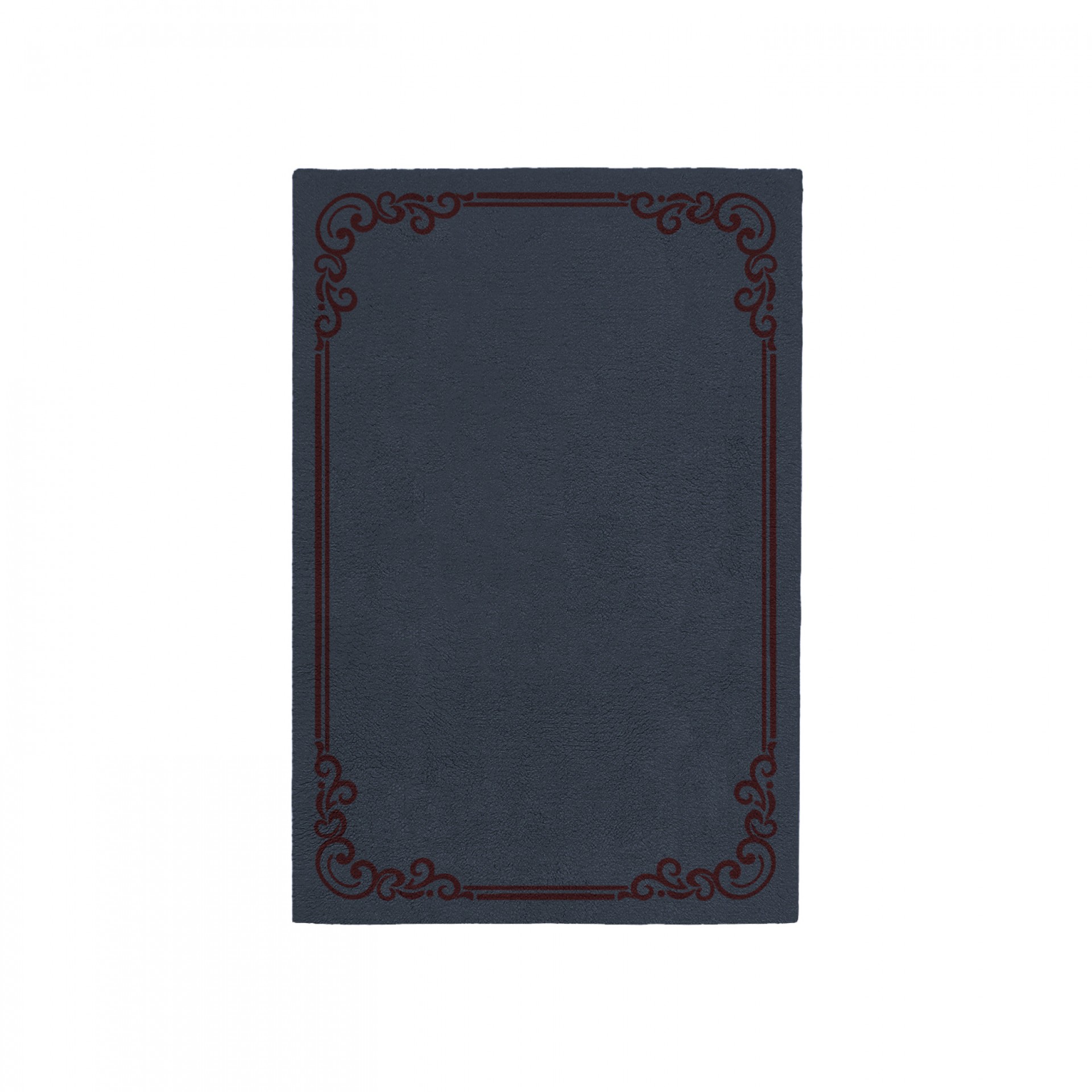 OPULENT SLATE BLUE AREA RUG
