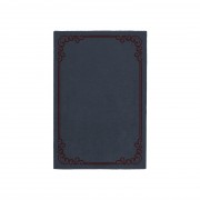OPULENT SLATE BLUE AREA RUG