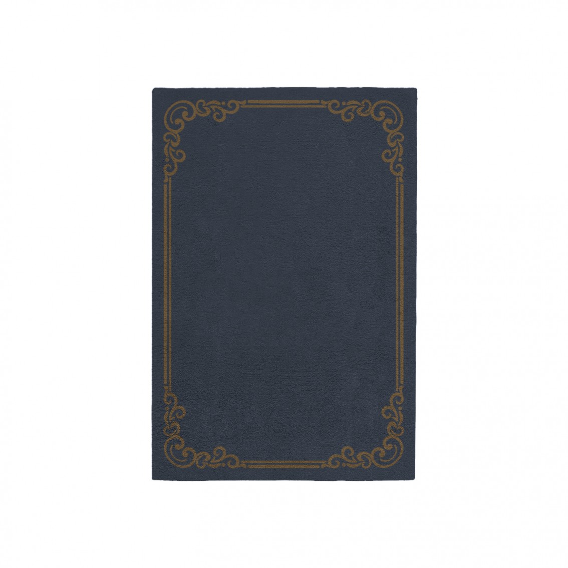 OPULENT SLATE BLUE AREA RUG OPULENT SLATE BLUE AREA RUG