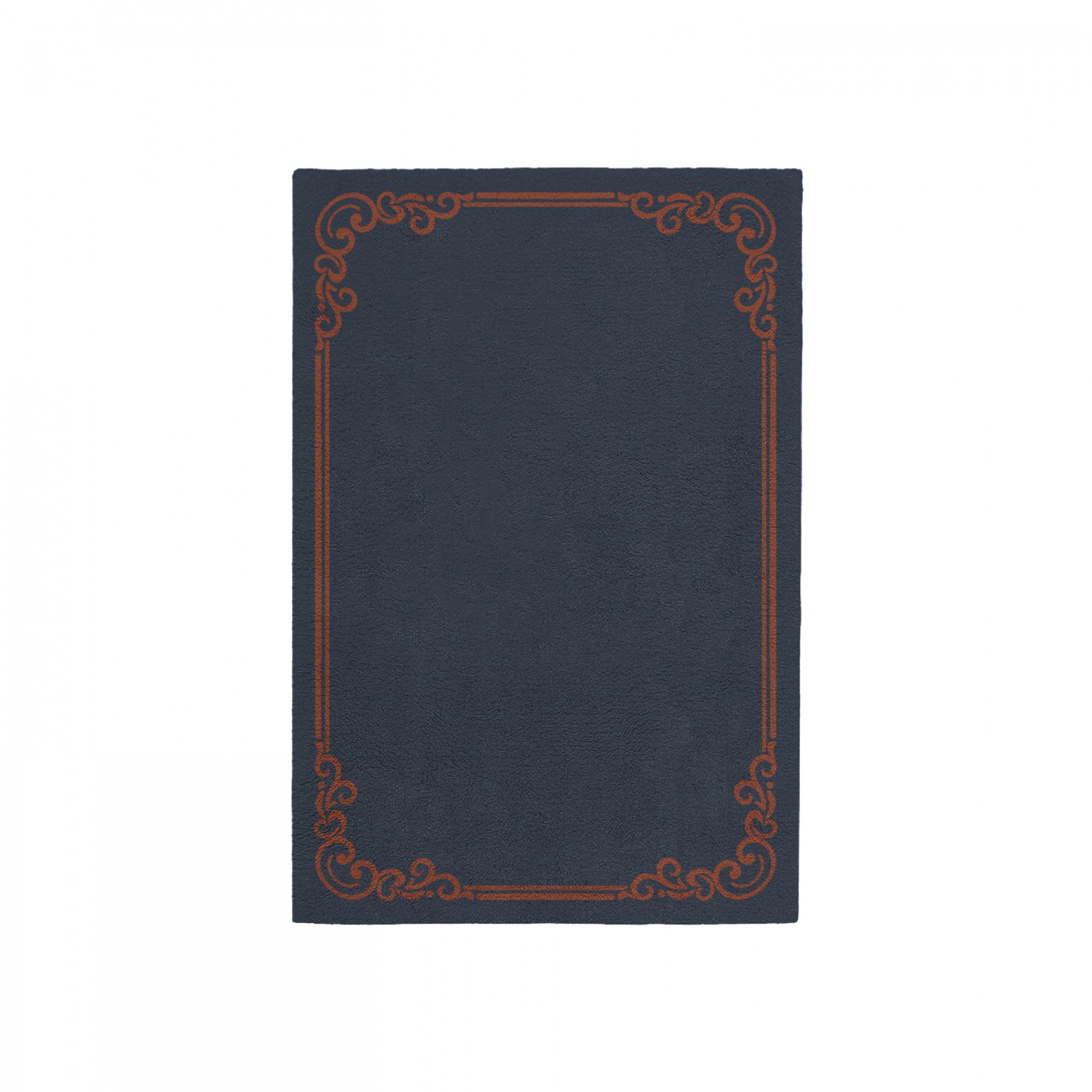 OPULENT SLATE BLUE AREA RUG