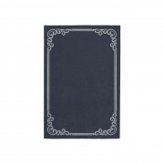 OPULENT SLATE BLUE AREA RUG