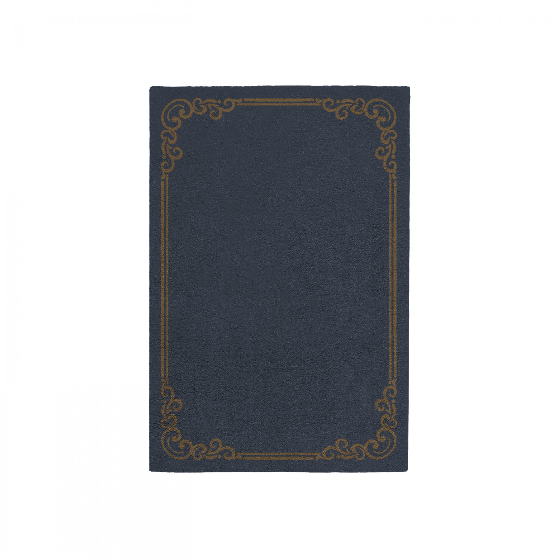 OPULENT SLATE BLUE AREA RUG