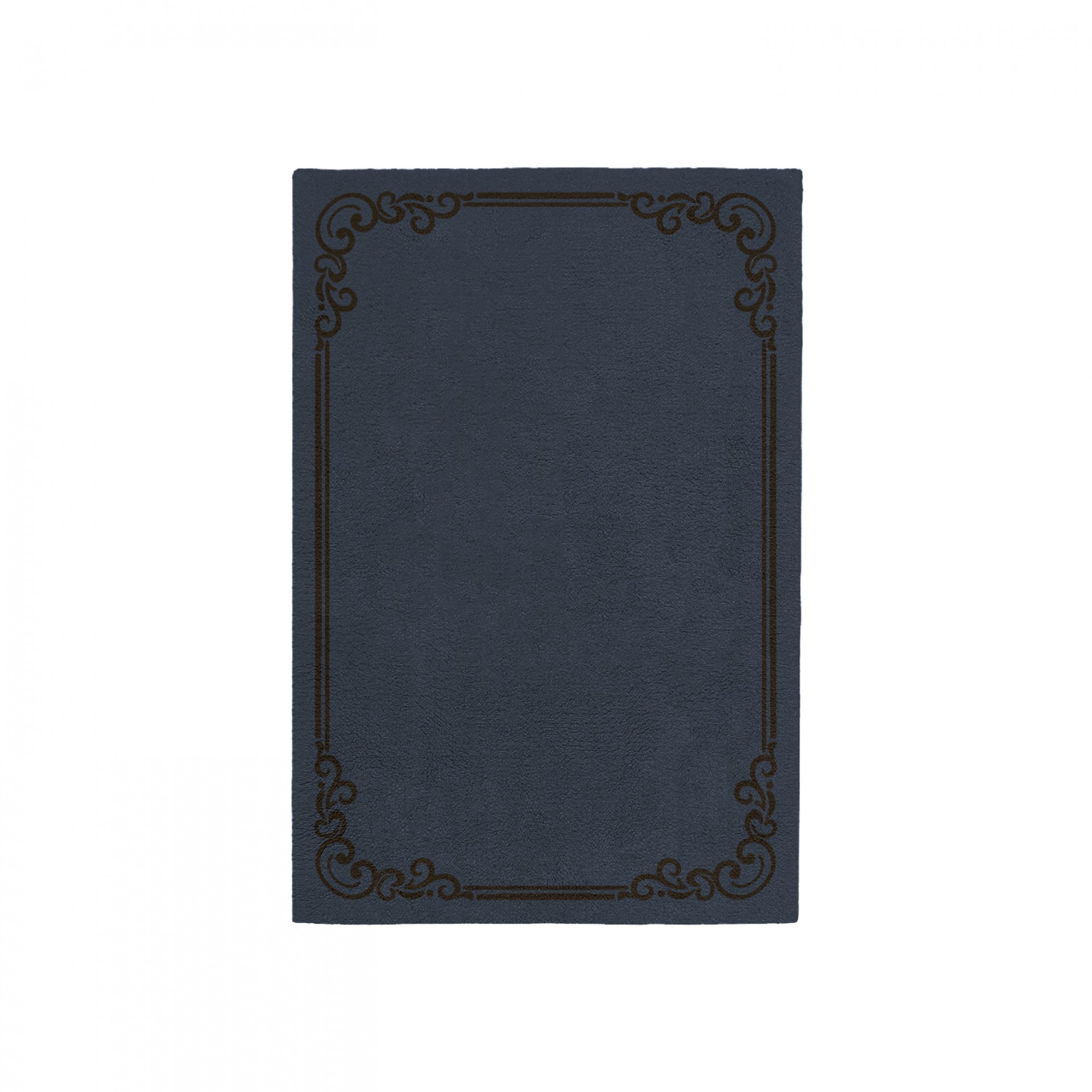 OPULENT SLATE BLUE AREA RUG