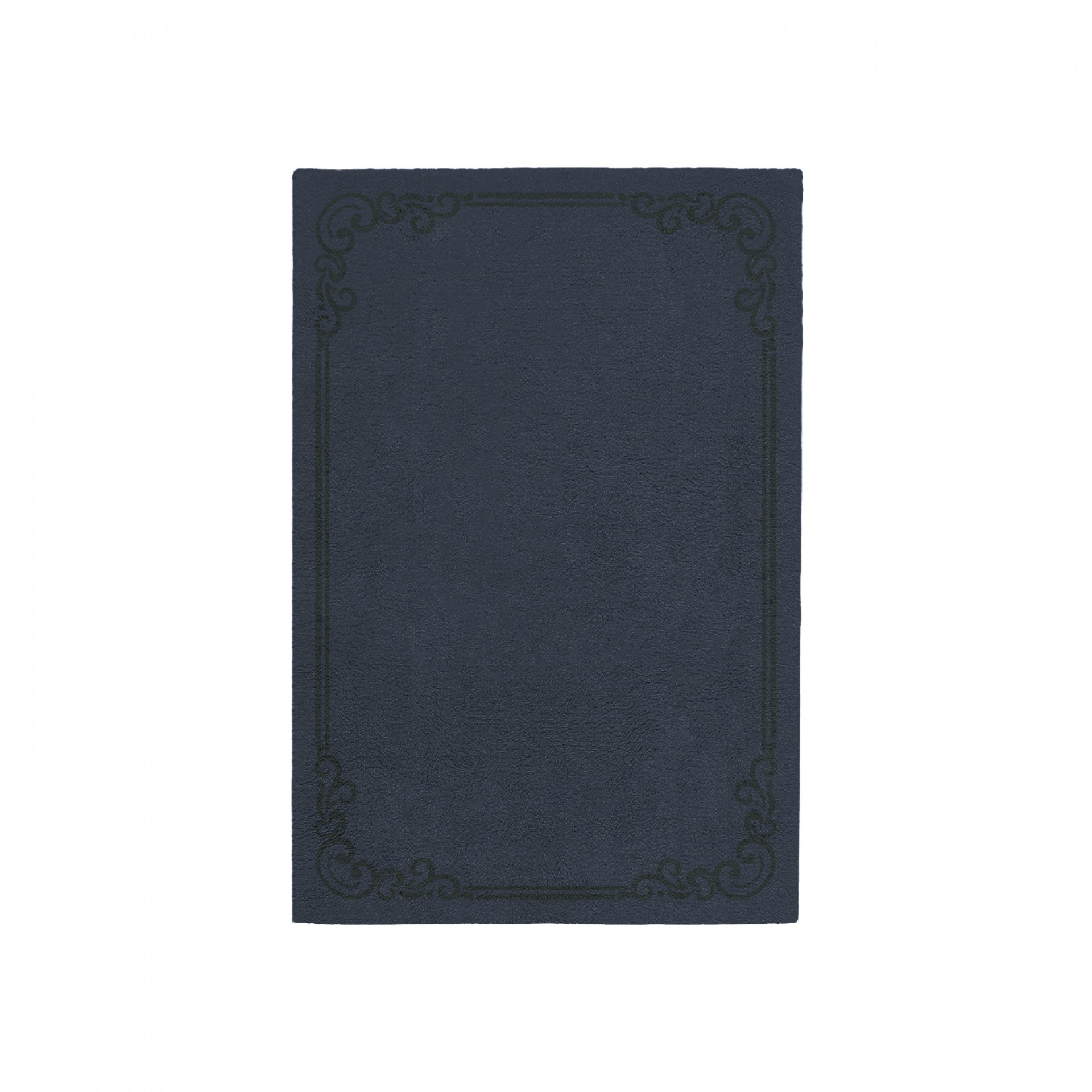 OPULENT SLATE BLUE AREA RUG