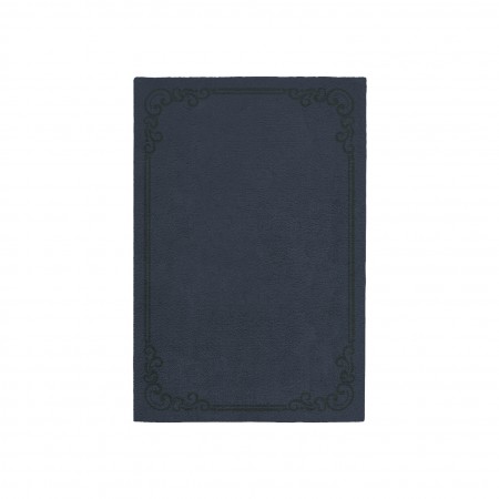 OPULENT SLATE BLUE AREA RUG