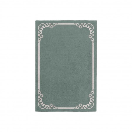 OPULENT CARIBBEAN GREEN AREA RUG OPULENT CARIBBEAN GREEN AREA RUG