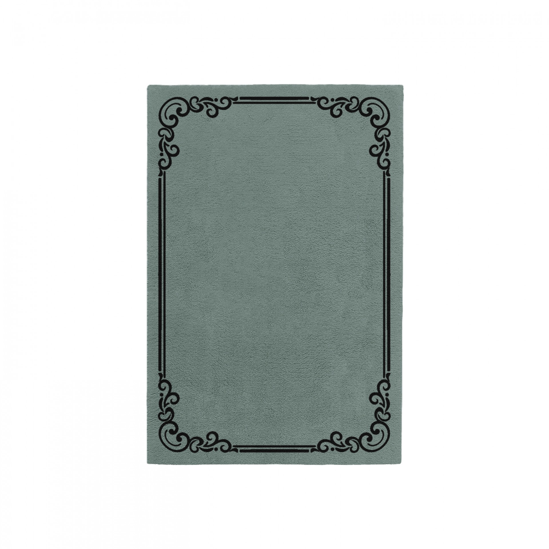 OPULENT CARIBBEAN GREEN AREA RUG