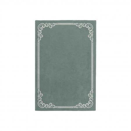 OPULENT CARIBBEAN GREEN AREA RUG OPULENT CARIBBEAN GREEN AREA RUG