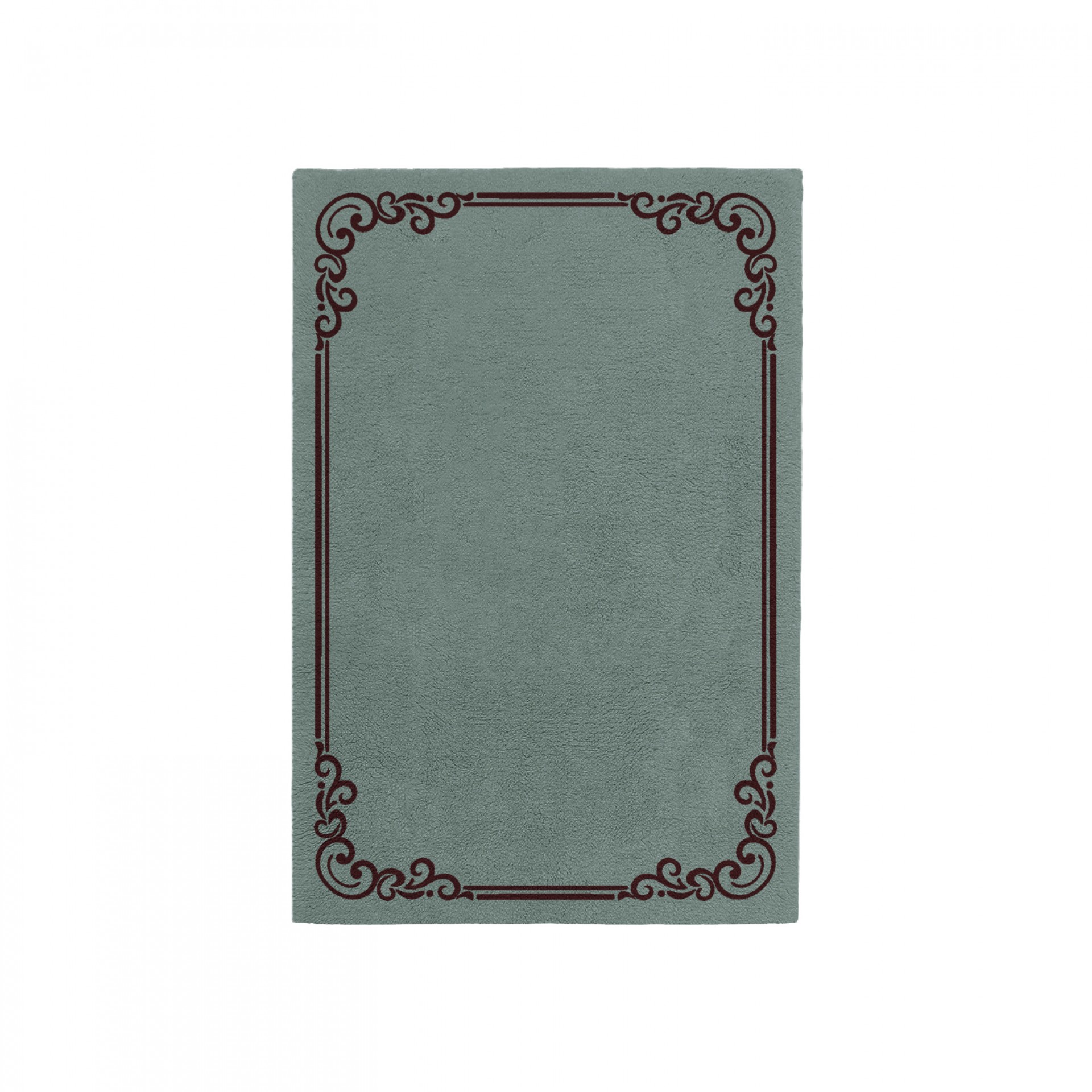 OPULENT CARIBBEAN GREEN AREA RUG