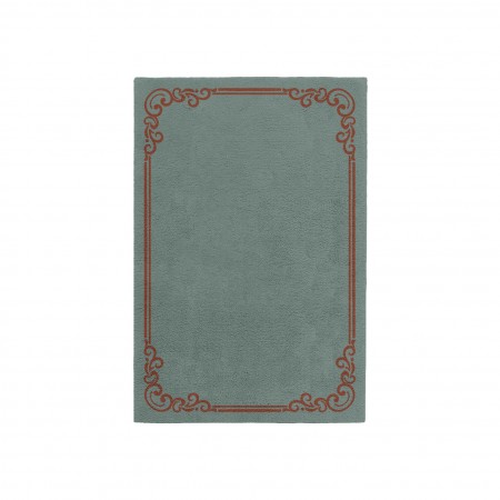 OPULENT CARIBBEAN GREEN AREA RUG OPULENT CARIBBEAN GREEN AREA RUG