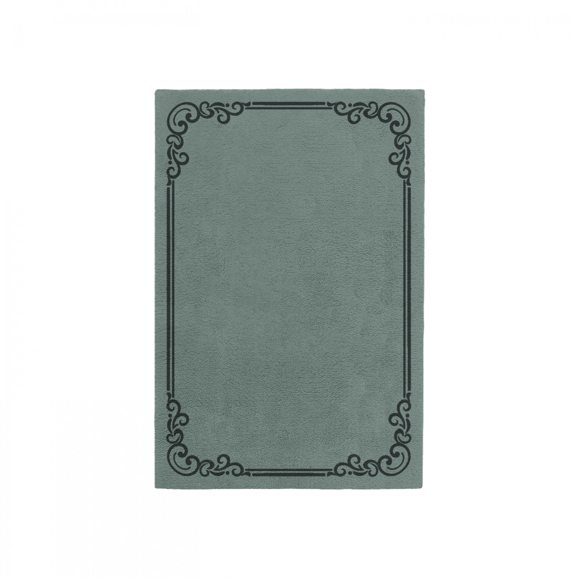 OPULENT CARIBBEAN GREEN AREA RUG