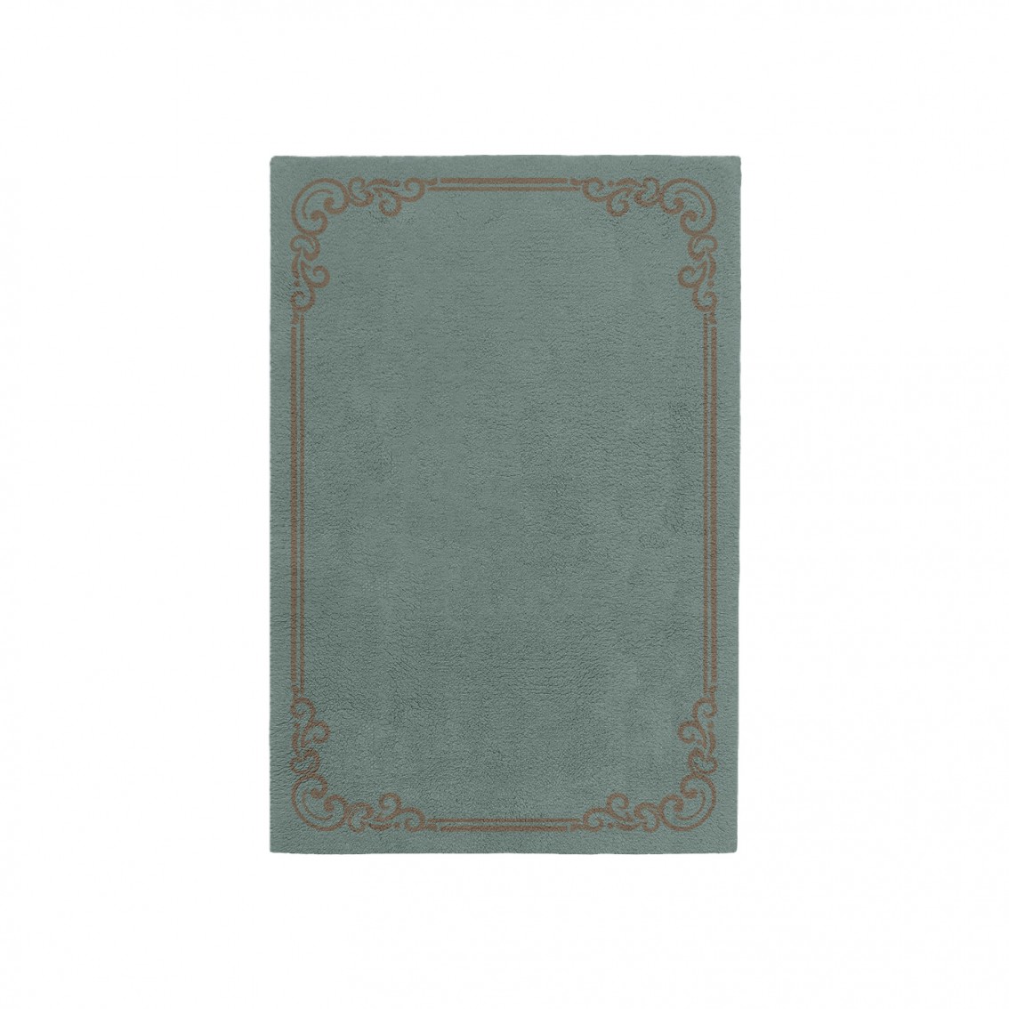 OPULENT CARIBBEAN GREEN AREA RUG OPULENT CARIBBEAN GREEN AREA RUG