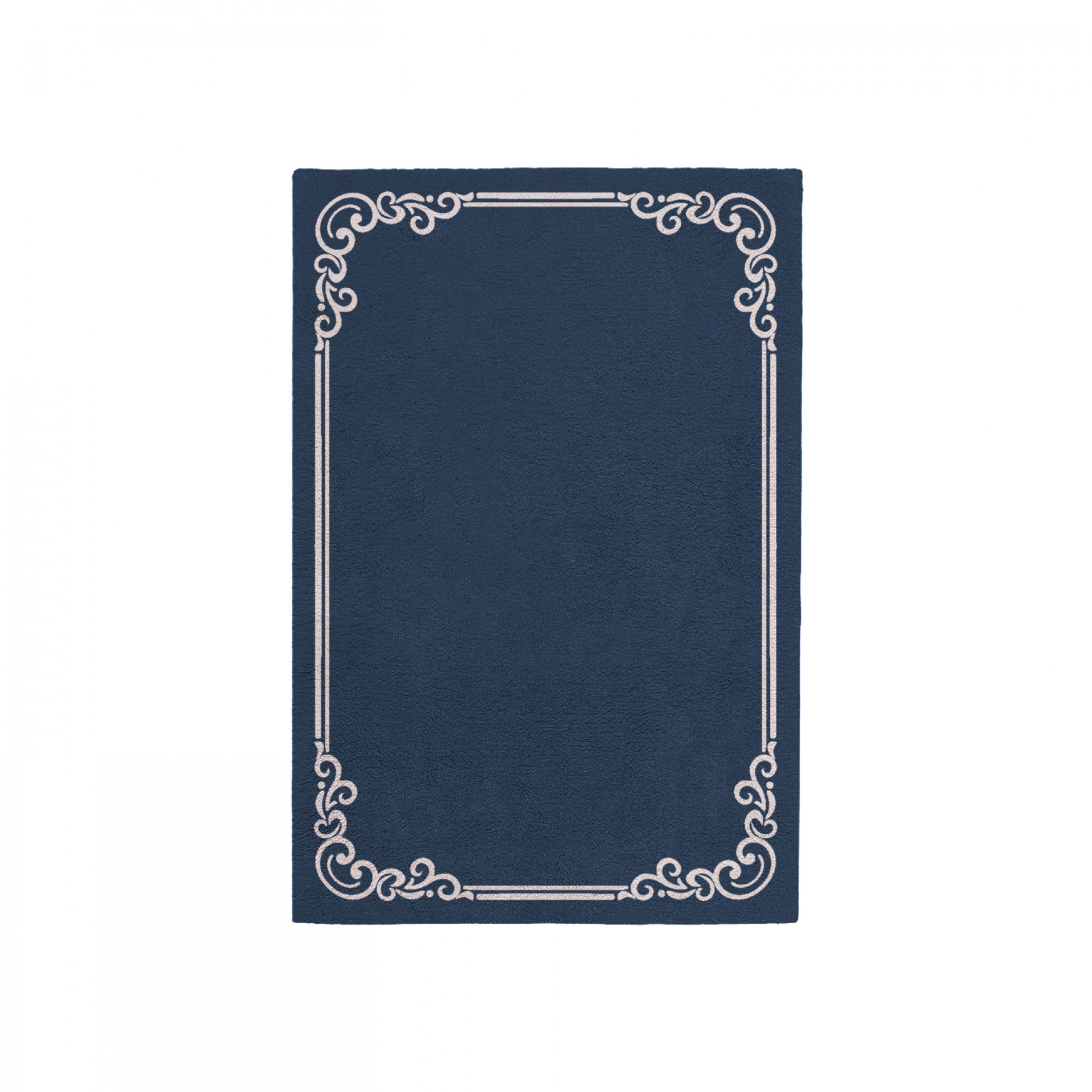 OPULENT DENIM BLUE AREA RUG