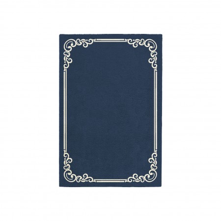 OPULENT DENIM BLUE AREA RUG