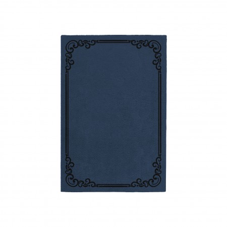 OPULENT DENIM BLUE AREA RUG OPULENT DENIM BLUE AREA RUG