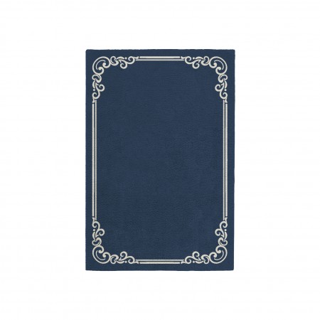 OPULENT DENIM BLUE AREA RUG OPULENT DENIM BLUE AREA RUG