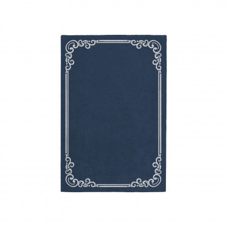 OPULENT DENIM BLUE AREA RUG