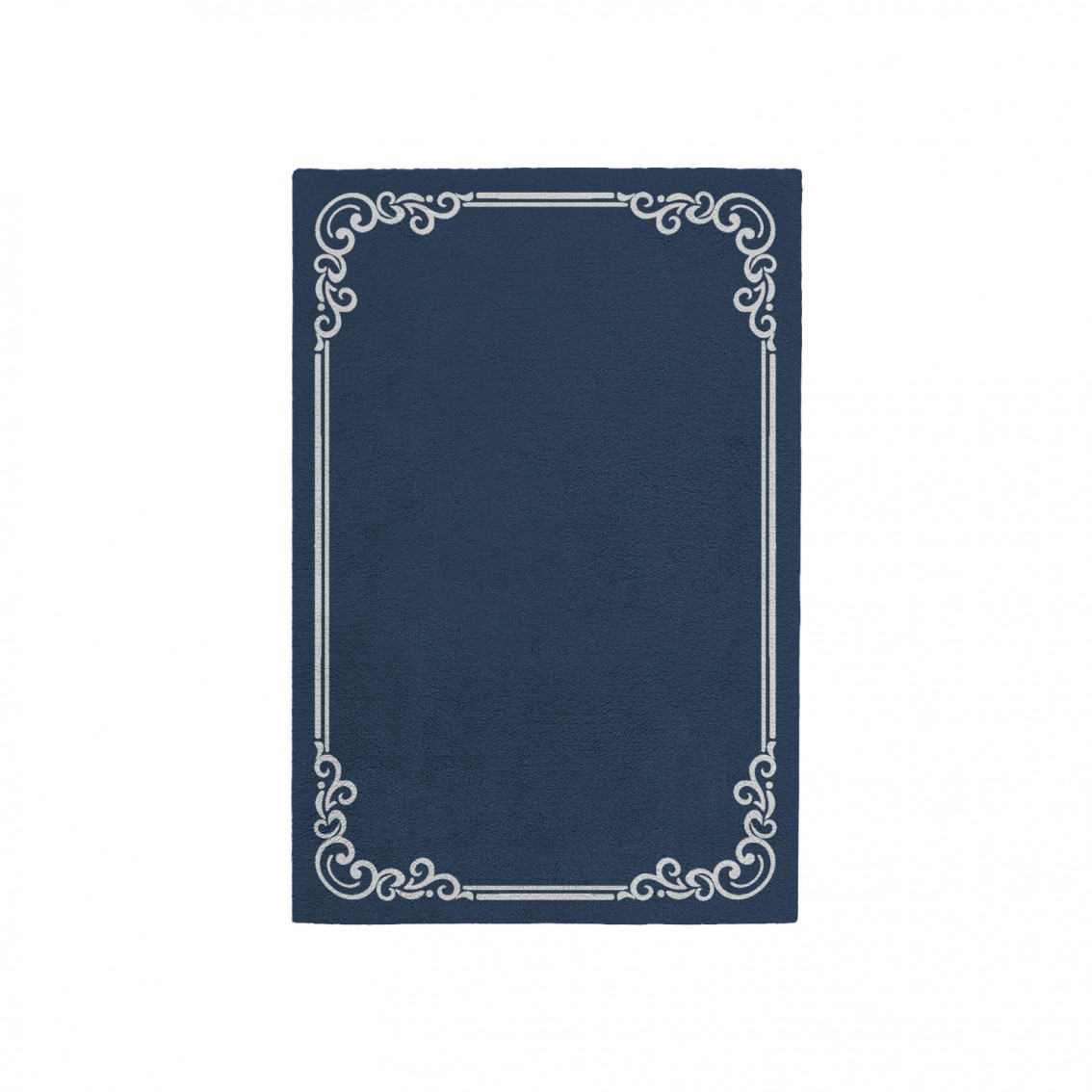 OPULENT DENIM BLUE AREA RUG