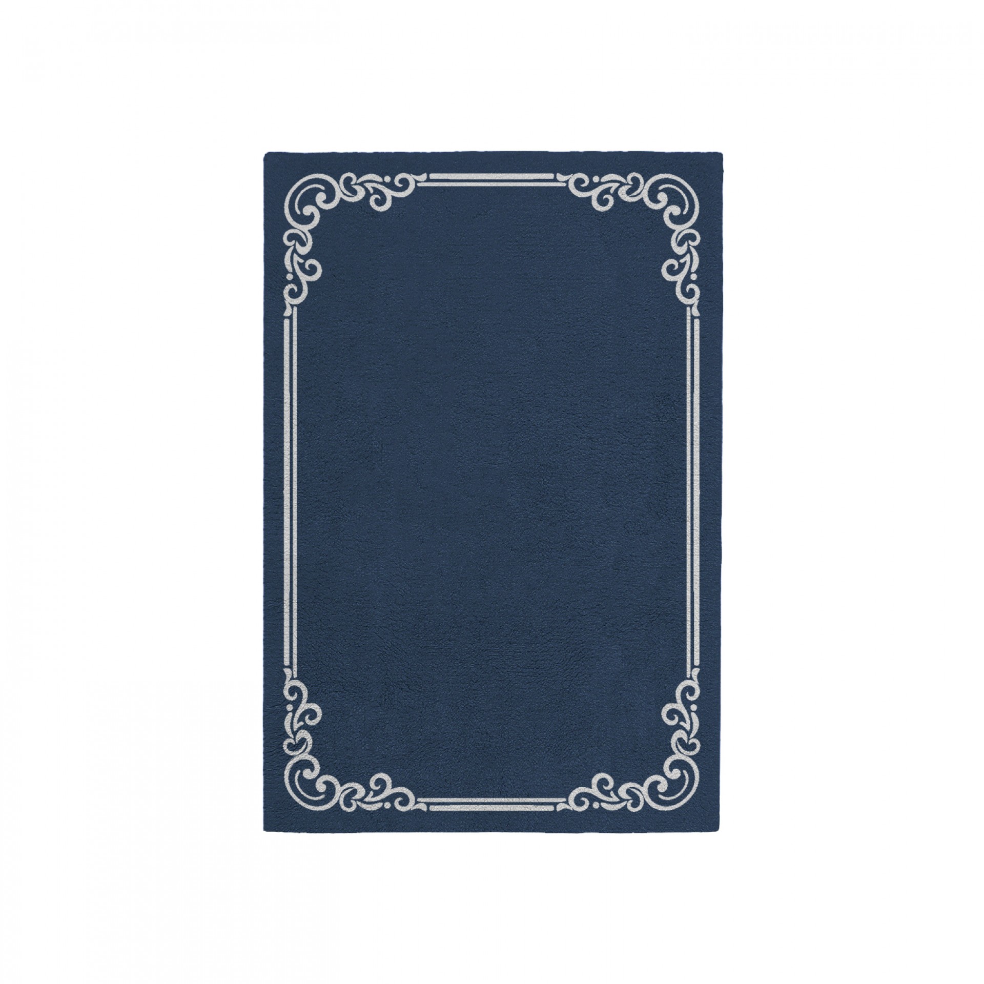 OPULENT DENIM BLUE AREA RUG