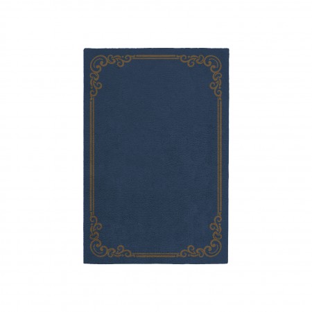 OPULENT DENIM BLUE AREA RUG