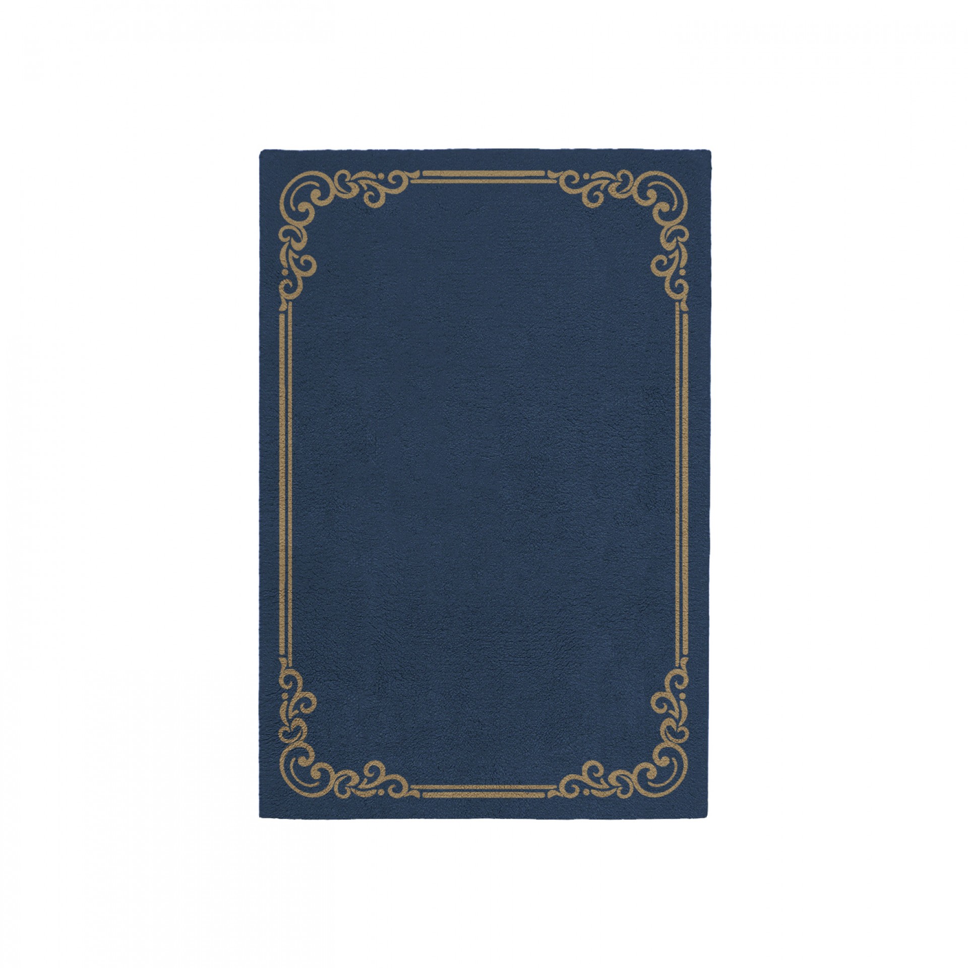 OPULENT DENIM BLUE AREA RUG