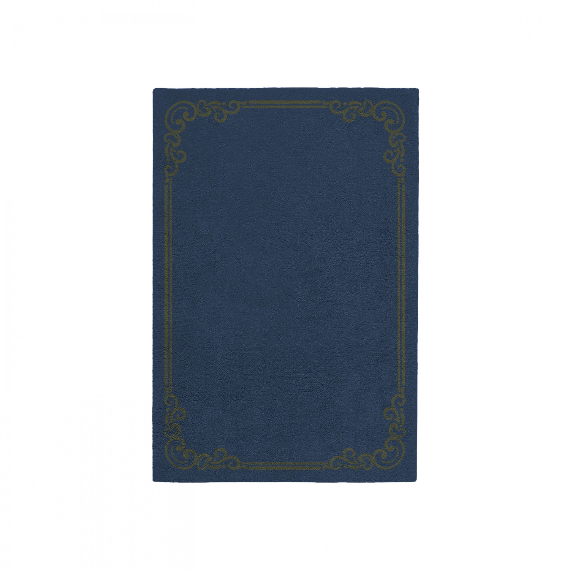 OPULENT DENIM BLUE AREA RUG