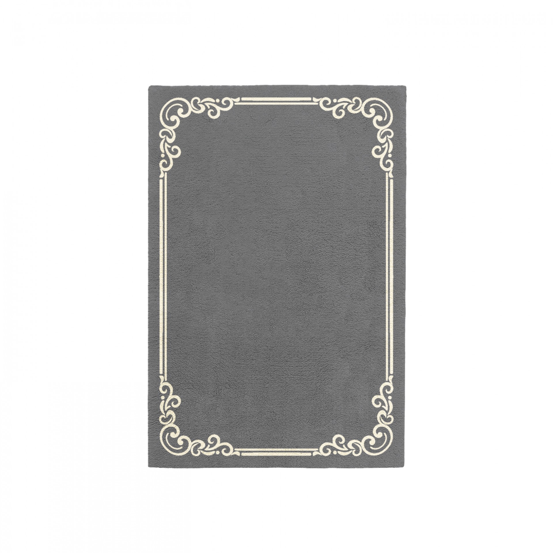 OPULENT CHARCOAL GRAY ALFOMBRA