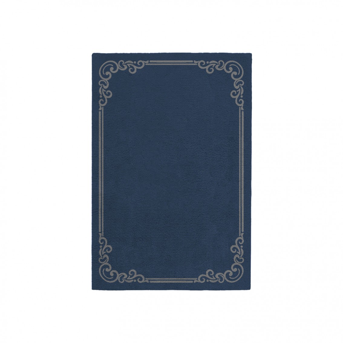 OPULENT DENIM BLUE AREA RUG