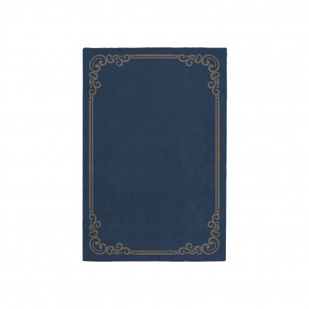 OPULENT DENIM BLUE AREA RUG OPULENT DENIM BLUE AREA RUG