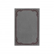 OPULENT CHARCOAL GRAY AREA RUG OPULENT CHARCOAL GRAY AREA RUG