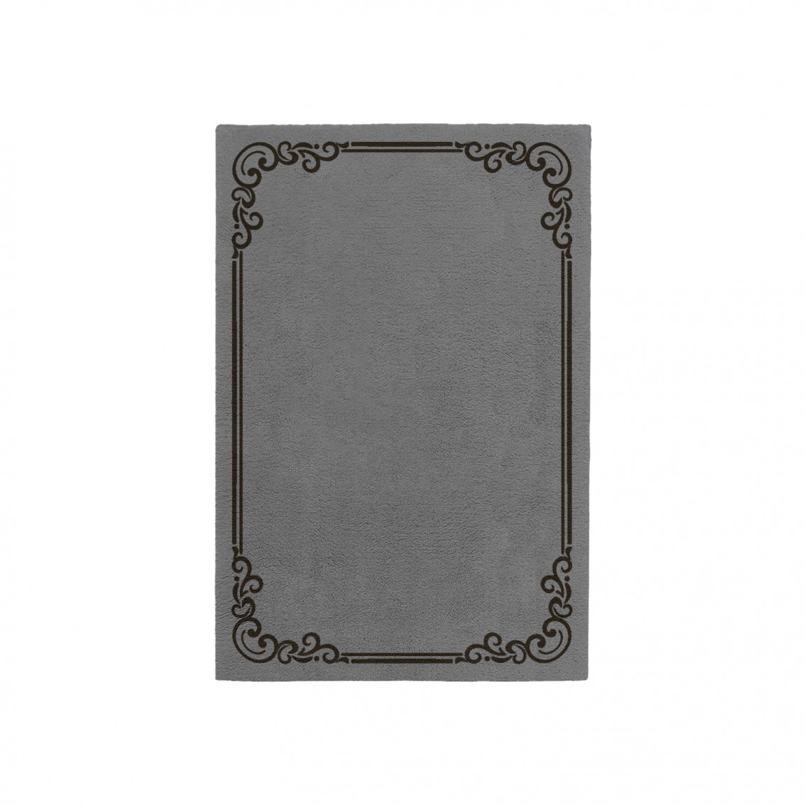 OPULENT CHARCOAL GRAY AREA RUG OPULENT CHARCOAL GRAY AREA RUG