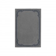 OPULENT CHARCOAL GRAY AREA RUG OPULENT CHARCOAL GRAY AREA RUG