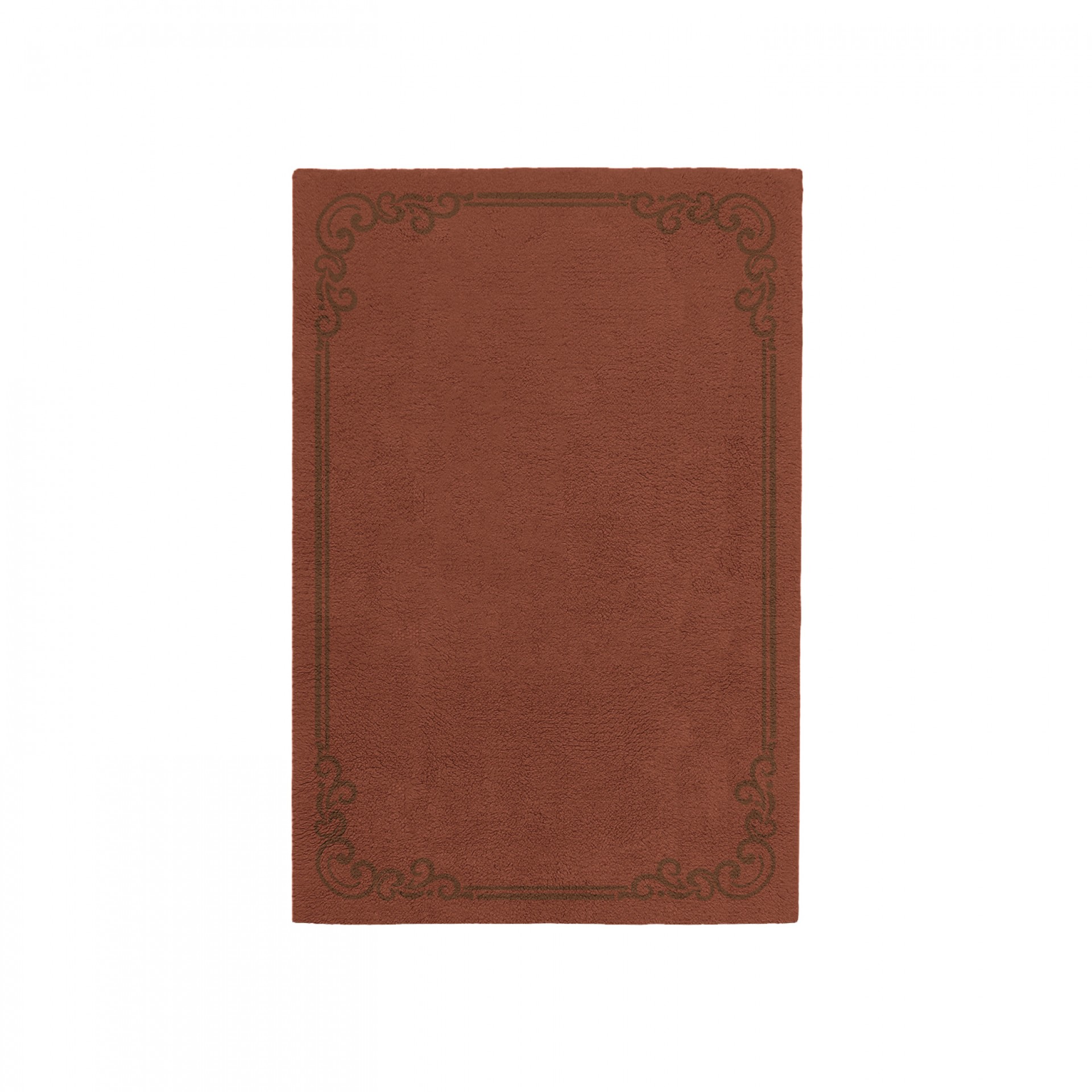 OPULENT BRICK AREA RUG
