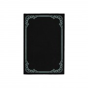OPULENT BLACK AREA RUG