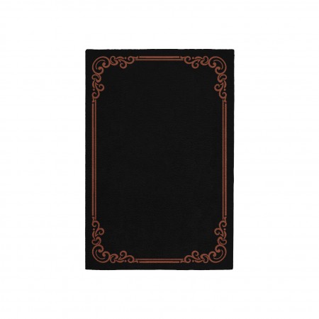 OPULENT BLACK AREA RUG OPULENT BLACK AREA RUG