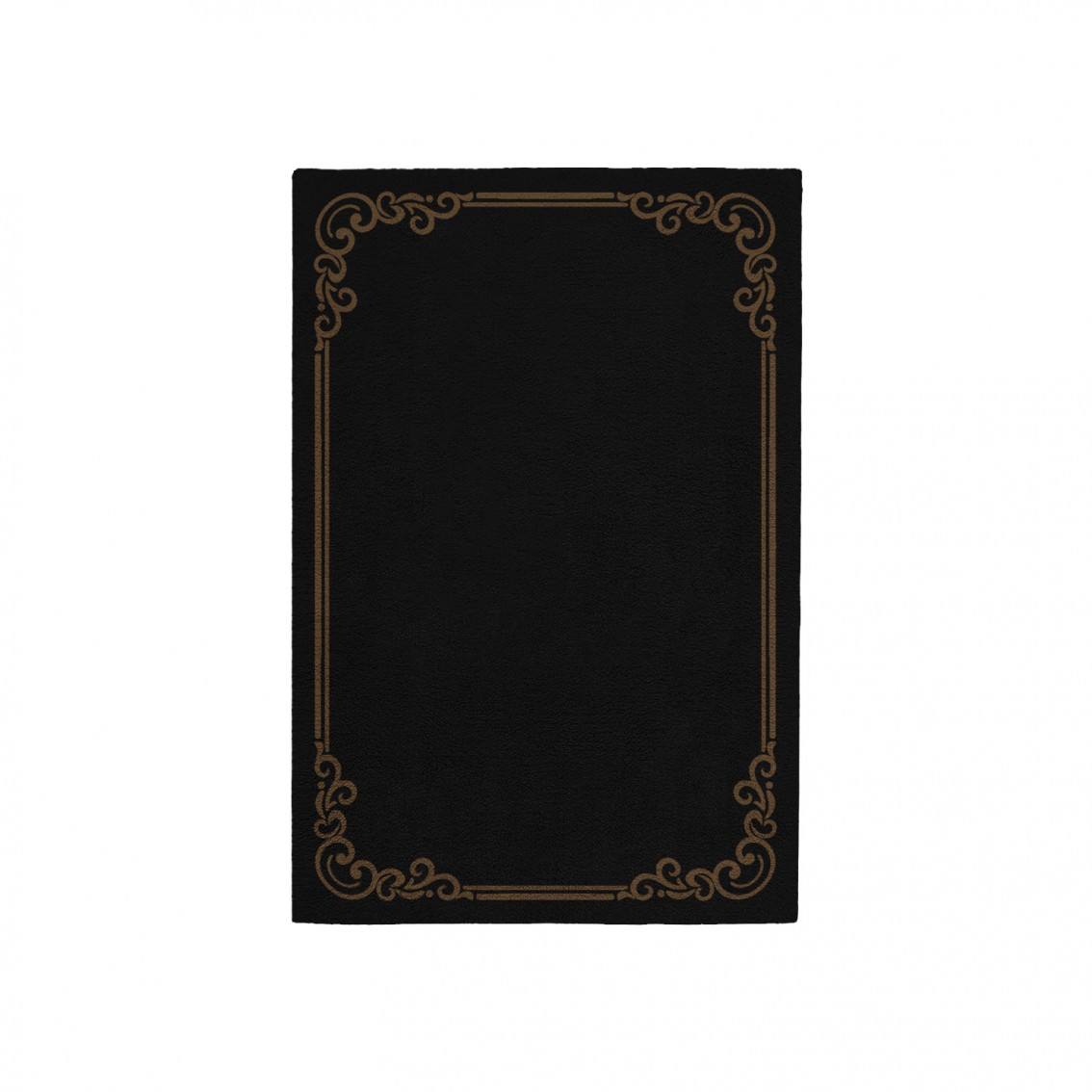 OPULENT BLACK AREA RUG OPULENT BLACK AREA RUG