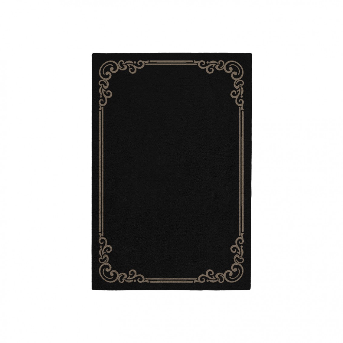 OPULENT BLACK AREA RUG OPULENT BLACK AREA RUG