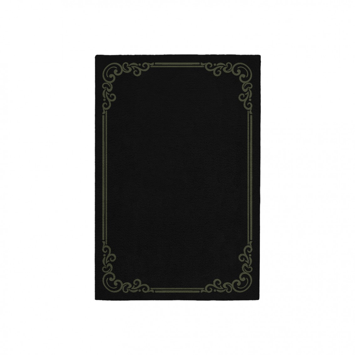 OPULENT BLACK AREA RUG OPULENT BLACK AREA RUG