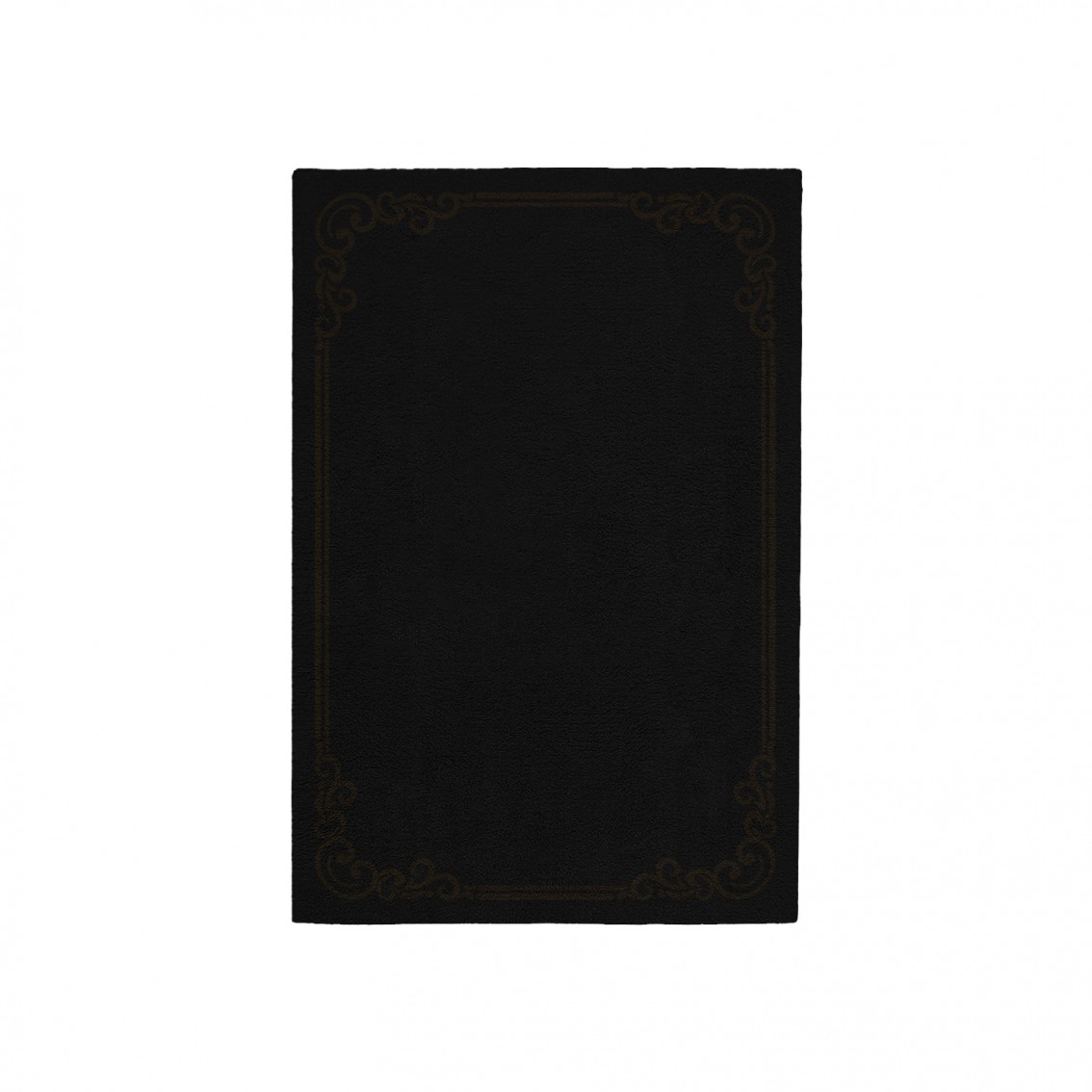 OPULENT BLACK AREA RUG OPULENT BLACK AREA RUG