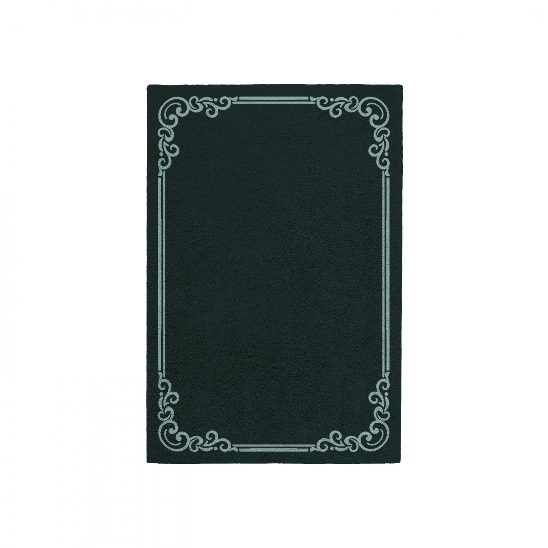 OPULENT FOREST GREEN AREA RUG