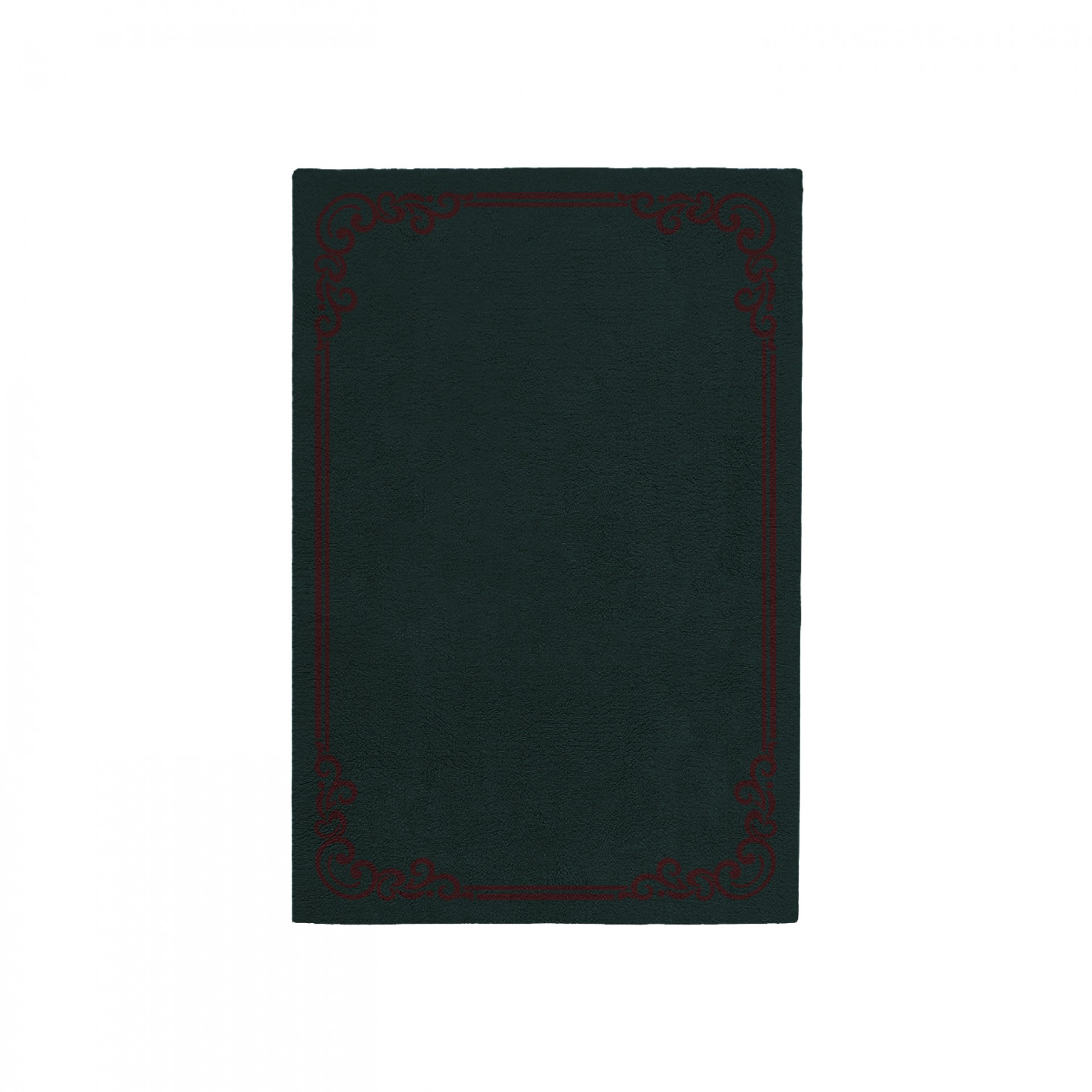 OPULENT FOREST GREEN AREA RUG